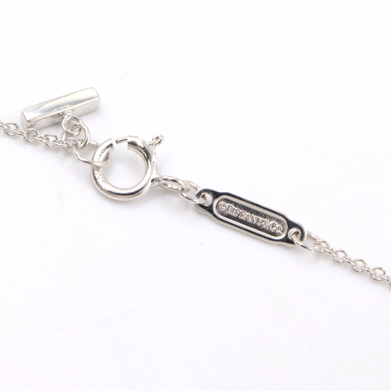 Tスマイル スモール ネックレス ネックレス K18WG ホワイトゴールド ティファニー アクセサリー TIFFANY & Co.