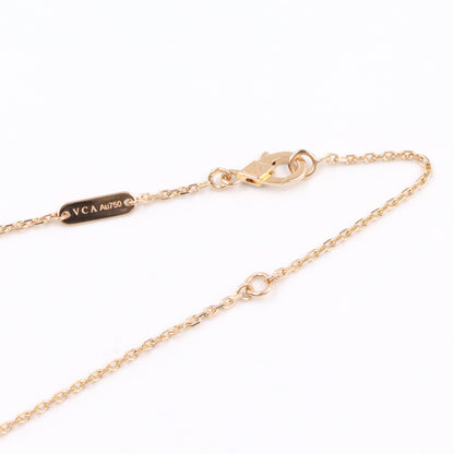 ヴィンテージアルハンブラ オニキス 1PD ネックレス ネックレス K18PG オニキス ダイヤモンド ピンクゴールド ブラック クリア ヴァンクリーフアンドアーペル アクセサリー Van Cleef & Arpels