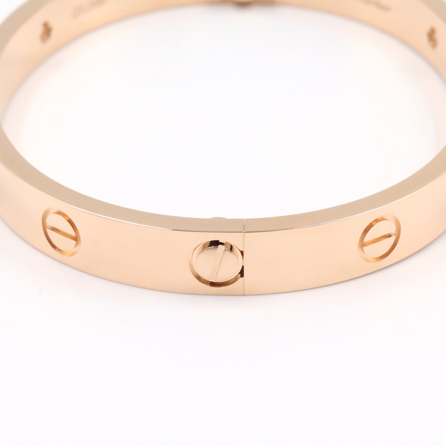 ラブブレス 4PD ブレスレット K18PG ダイヤモンド ピンクゴールド クリア カルティエ アクセサリー Cartier