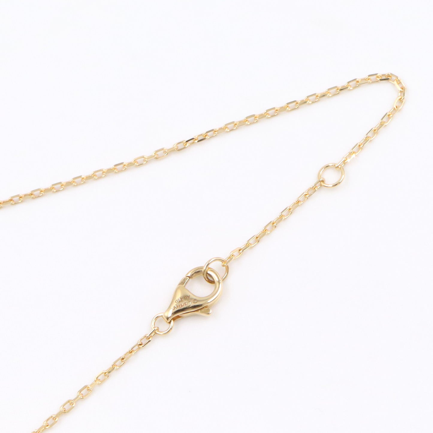 ジュストアンクル ネックレス ダイヤ ネックレス K18YG ダイヤモンド イエローゴールド クリア カルティエ アクセサリー Cartier
