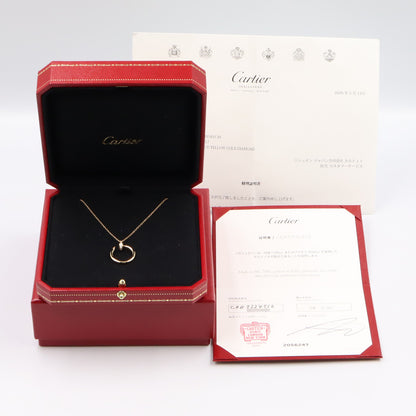 ジュストアンクル ネックレス ダイヤ ネックレス K18YG ダイヤモンド イエローゴールド クリア カルティエ アクセサリー Cartier