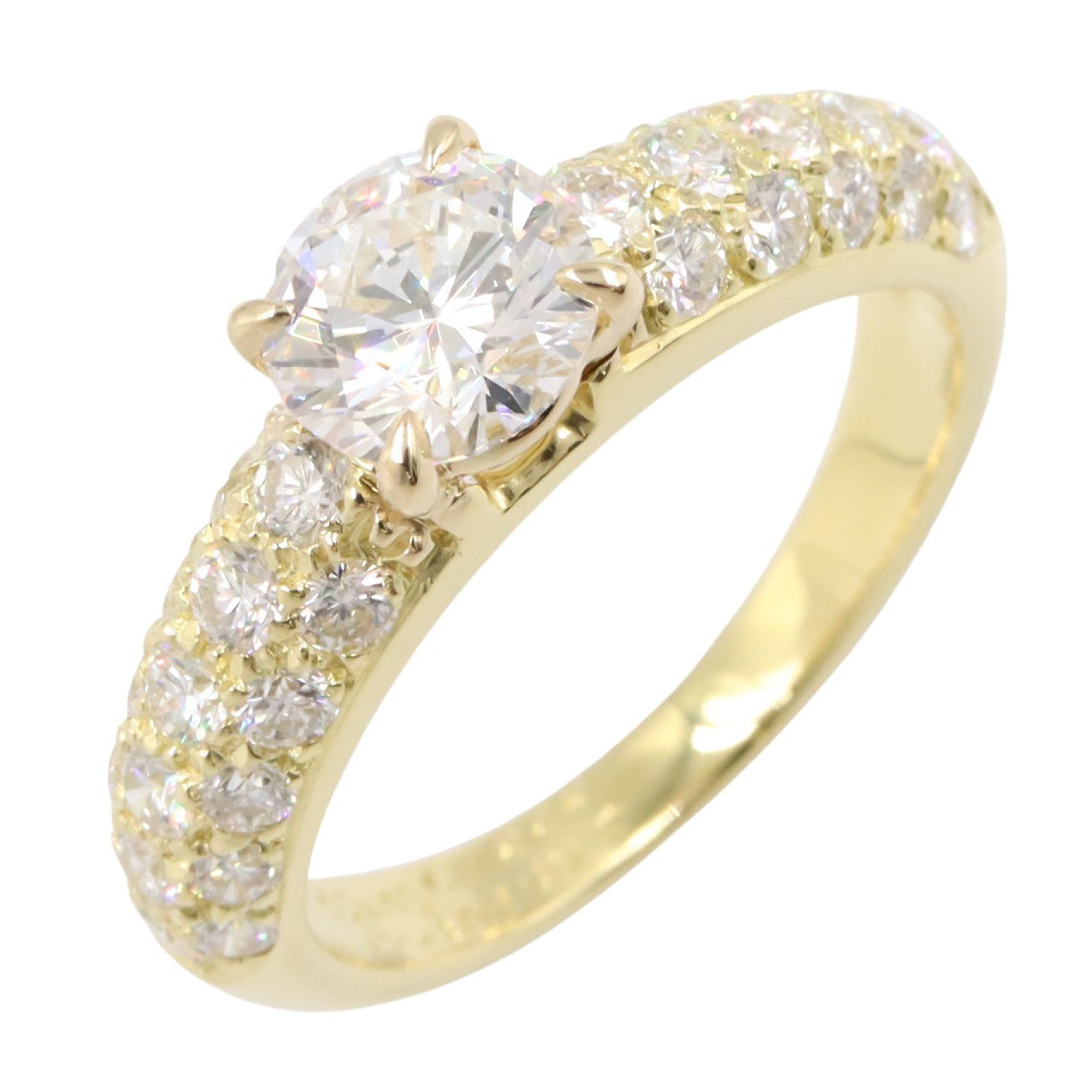 ダイヤ リング リング 指輪 K18YG ダイヤモンド イエローゴールド クリア ヴァンクリーフアンドアーペル アクセサリー Van Cleef & Arpels