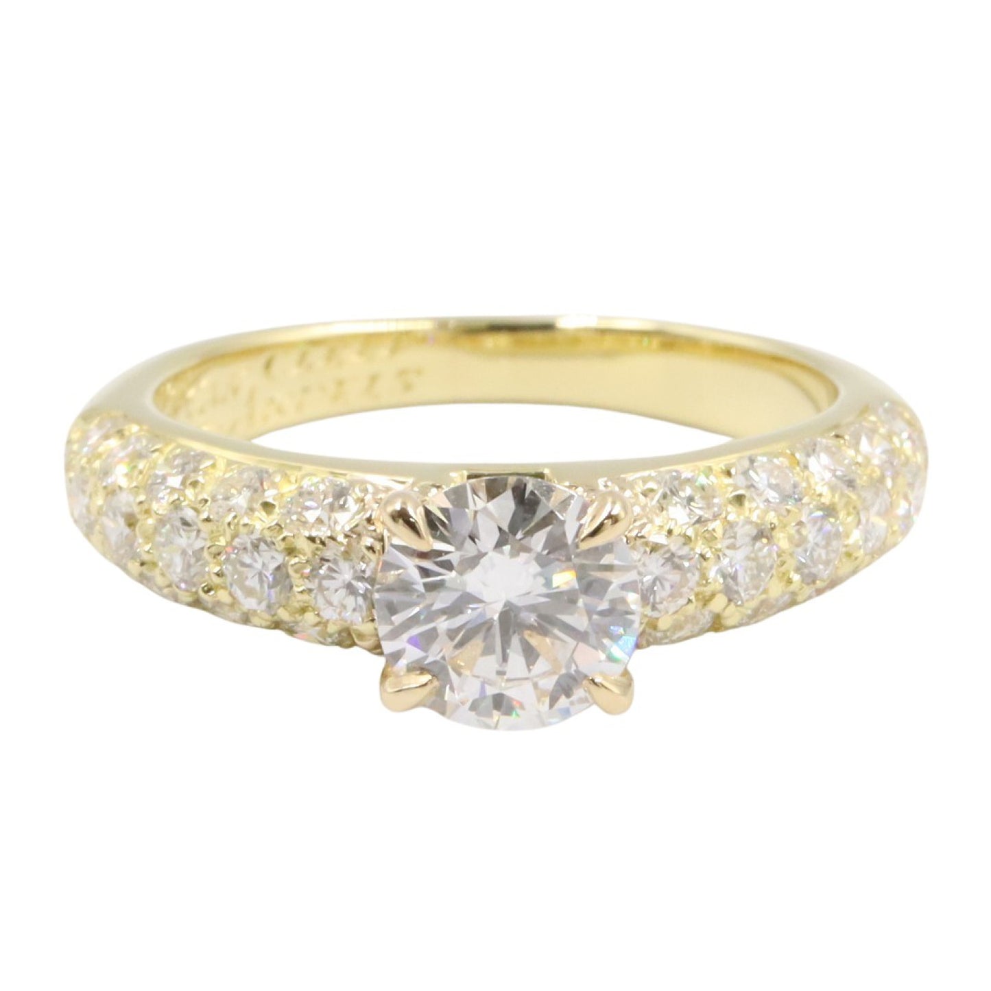 ダイヤ リング リング 指輪 K18YG ダイヤモンド イエローゴールド クリア ヴァンクリーフアンドアーペル アクセサリー Van Cleef & Arpels
