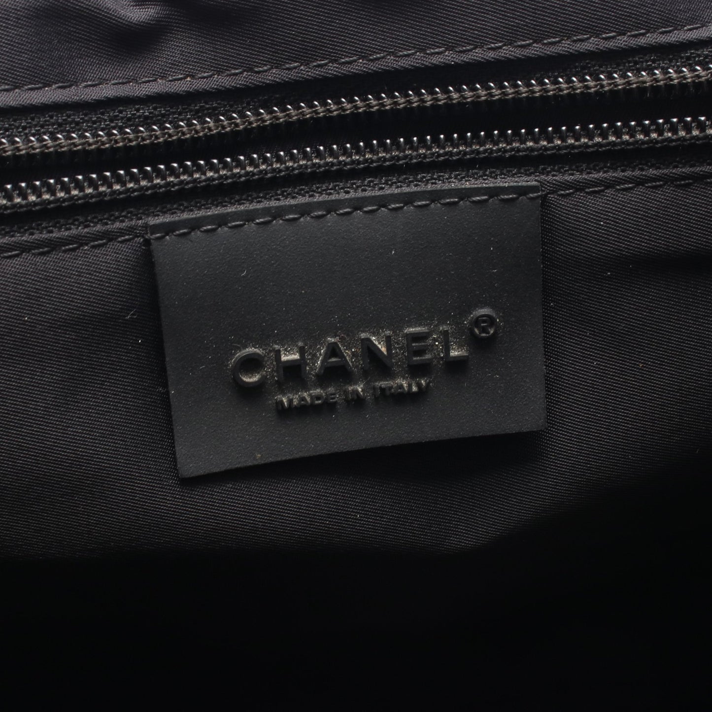 スポーツライン メッセンジャーバッグ ショルダーバッグ フェルト ナイロン レザー ブラック シルバー金具 シャネル バッグ CHANEL