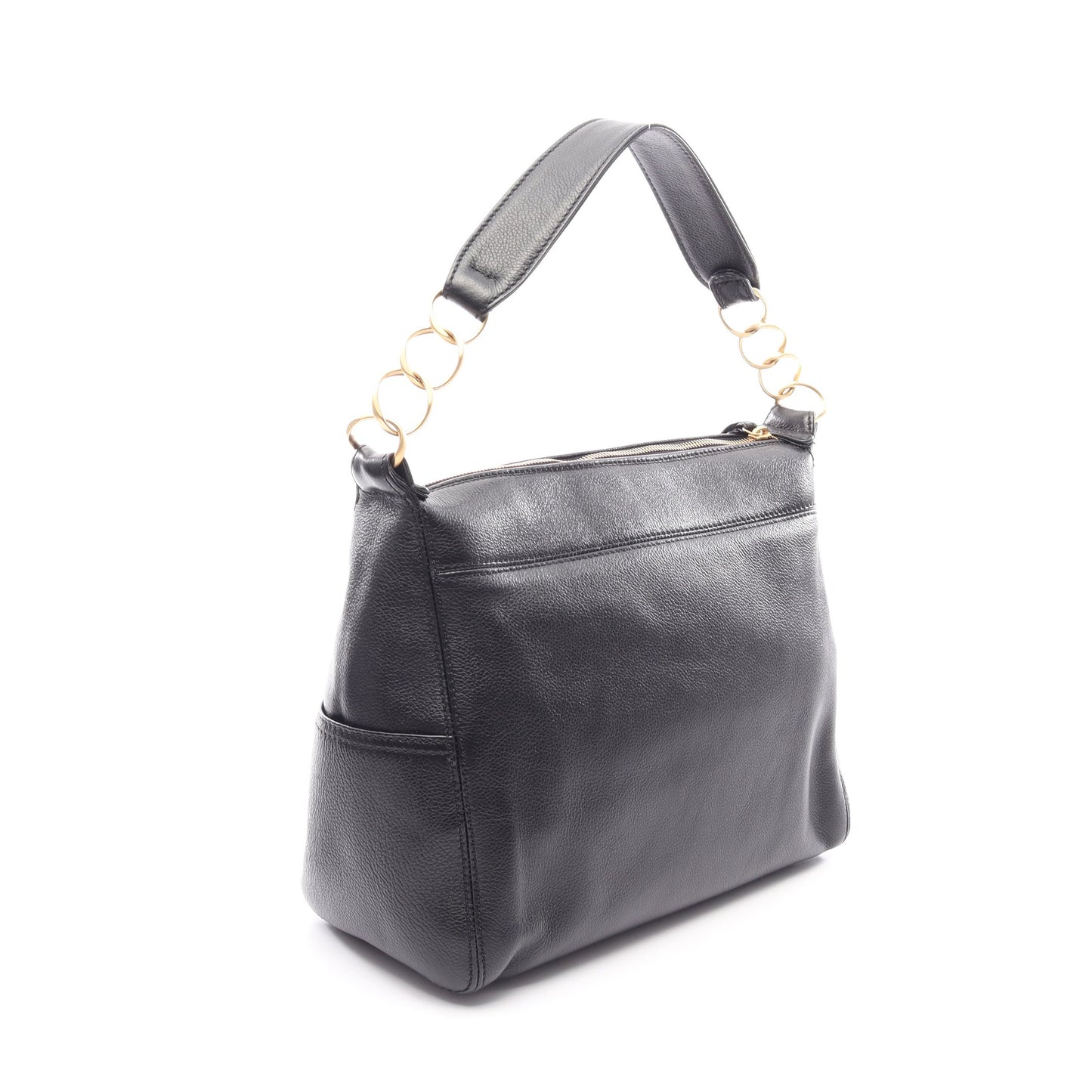ココマーク ハンドバッグ キャビアスキン ブラック ゴールド金具 シャネル バッグ CHANEL