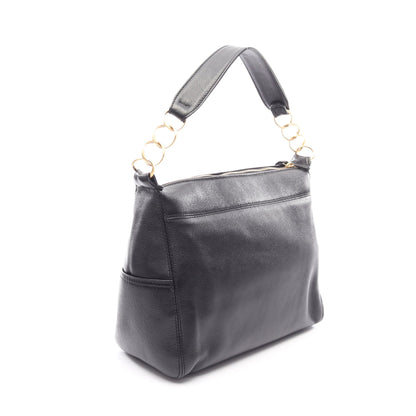 ココマーク ハンドバッグ キャビアスキン ブラック ゴールド金具 シャネル バッグ CHANEL
