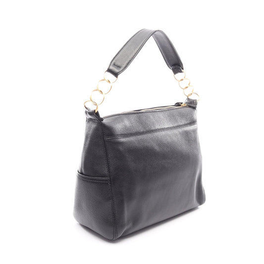 ココマーク ハンドバッグ キャビアスキン ブラック ゴールド金具 シャネル バッグ CHANEL