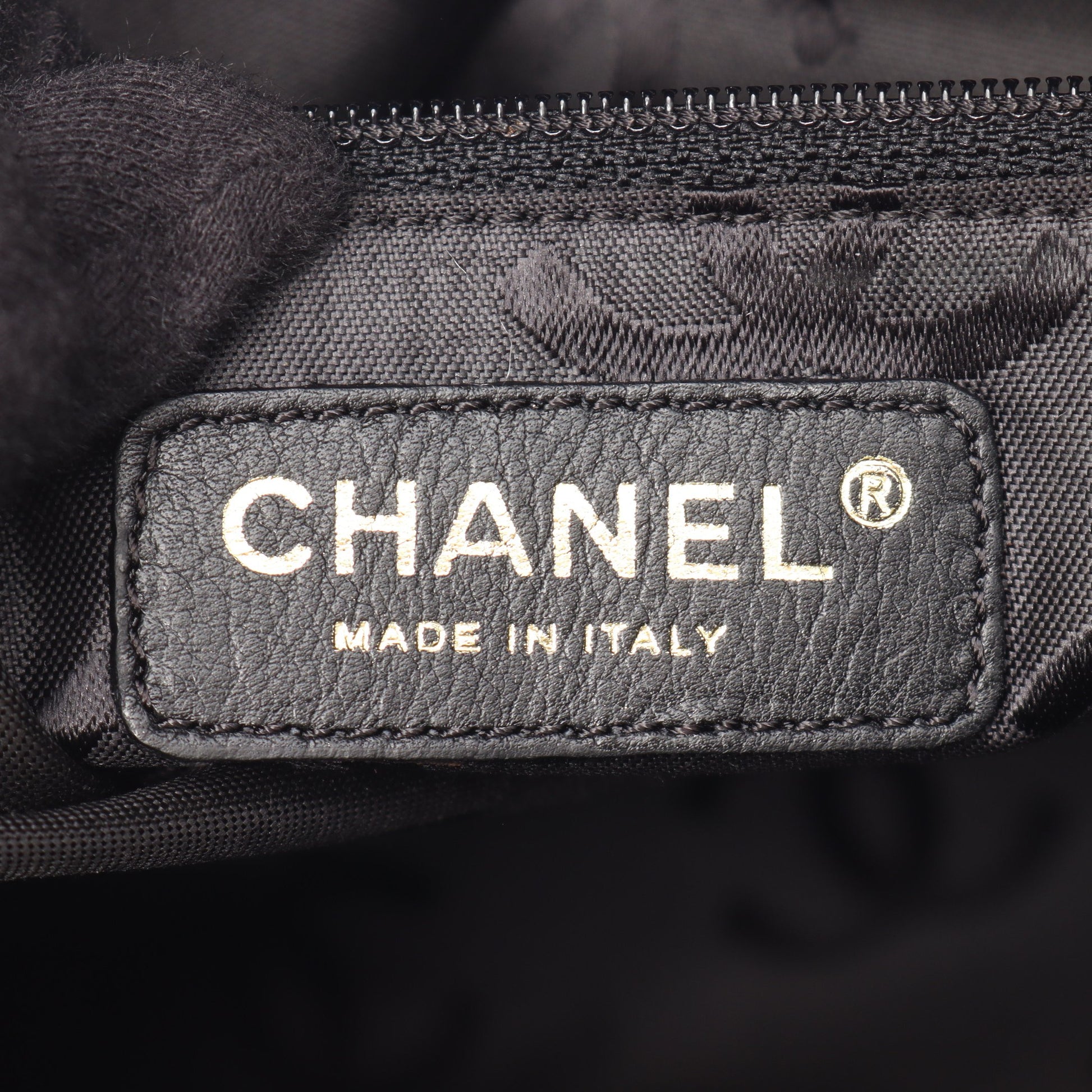 ココマーク ハンドバッグ キャビアスキン ブラック ゴールド金具 シャネル バッグ CHANEL