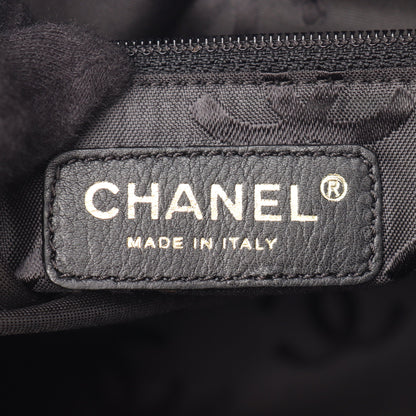 ココマーク ハンドバッグ キャビアスキン ブラック ゴールド金具 シャネル バッグ CHANEL