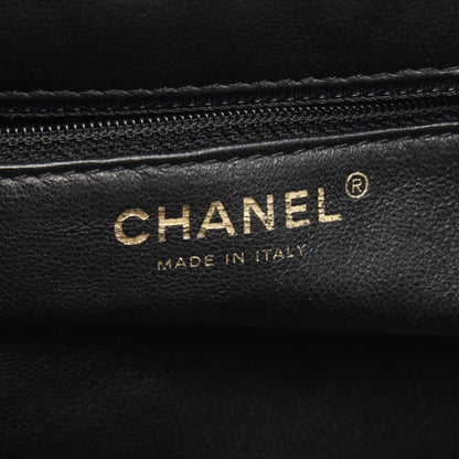 マトラッセ チェーンハンドバッグ チェーントートバッグ キャビアスキン ウッド ブラック ブラウン ゴールド金具 シャネル バッグ CHANEL
