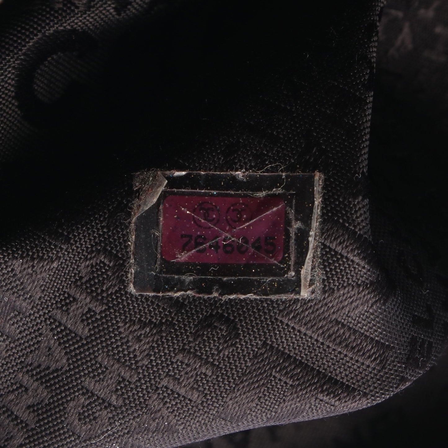 チョコバー ミニボストンバッグ ラムスキン ブラック シルバー金具 シャネル バッグ CHANEL