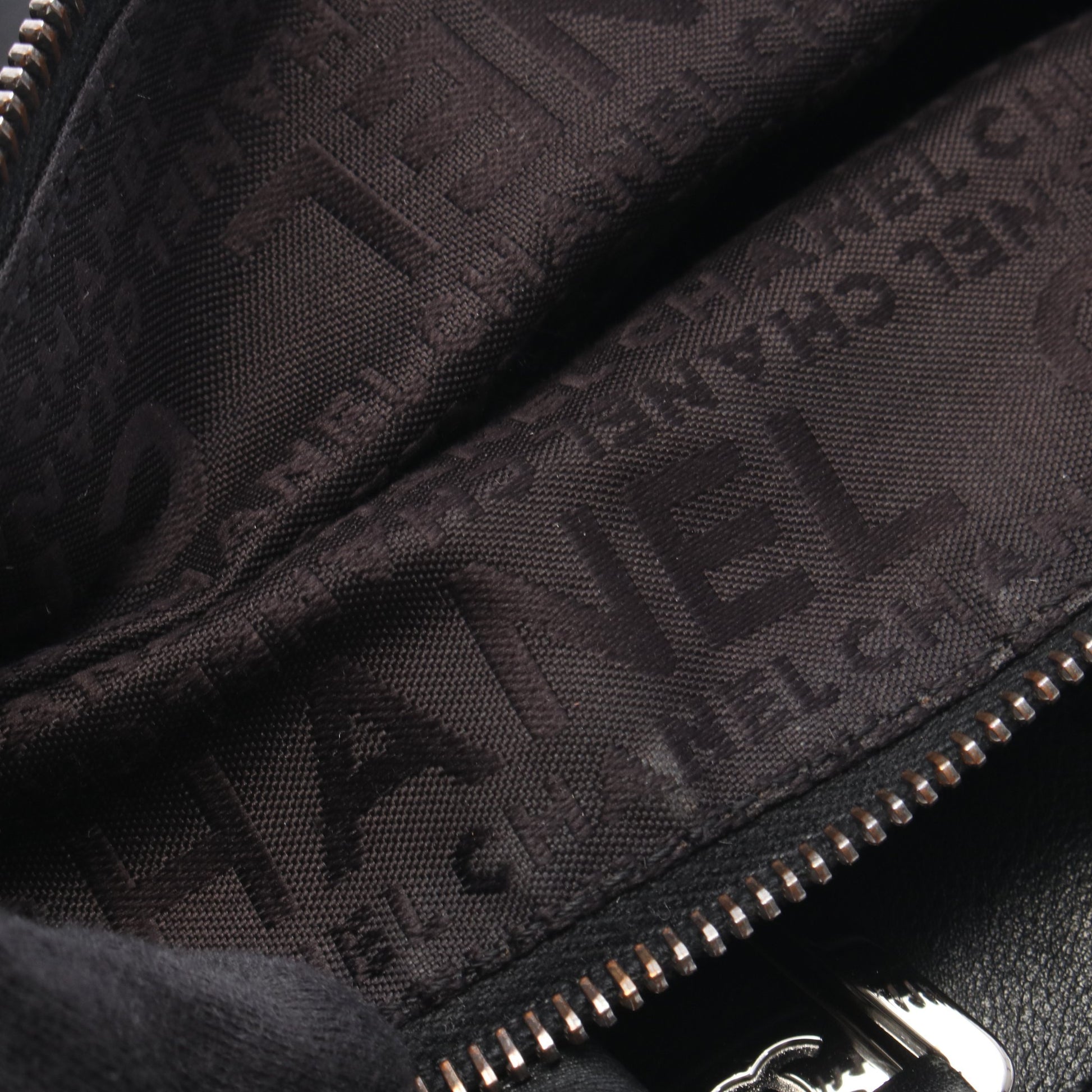 チョコバー ミニボストンバッグ ラムスキン ブラック シルバー金具 シャネル バッグ CHANEL