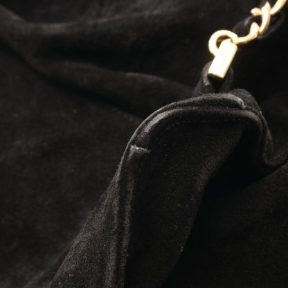ココマーク バックパック リュックサック スエード レザー ブラック ゴールド金具 シャネル バッグ CHANEL