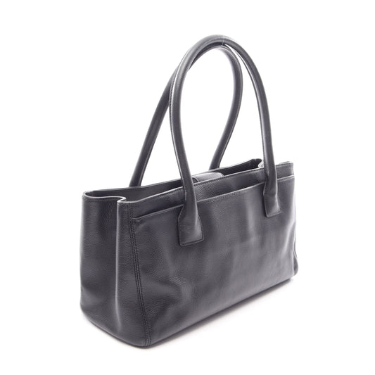 エグゼクティブ ハンドバッグ トートバッグ レザー ブラック シルバー金具 シャネル バッグ CHANEL