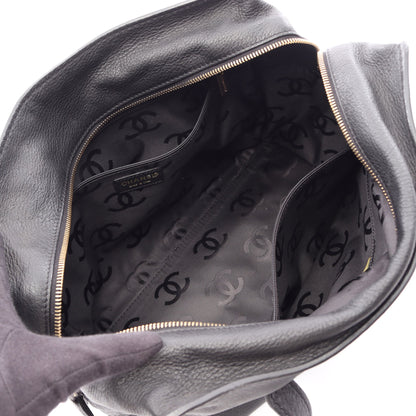 ココマーク ハンドバッグ トートバッグ レザー ブラック ゴールド金具 シャネル バッグ CHANEL
