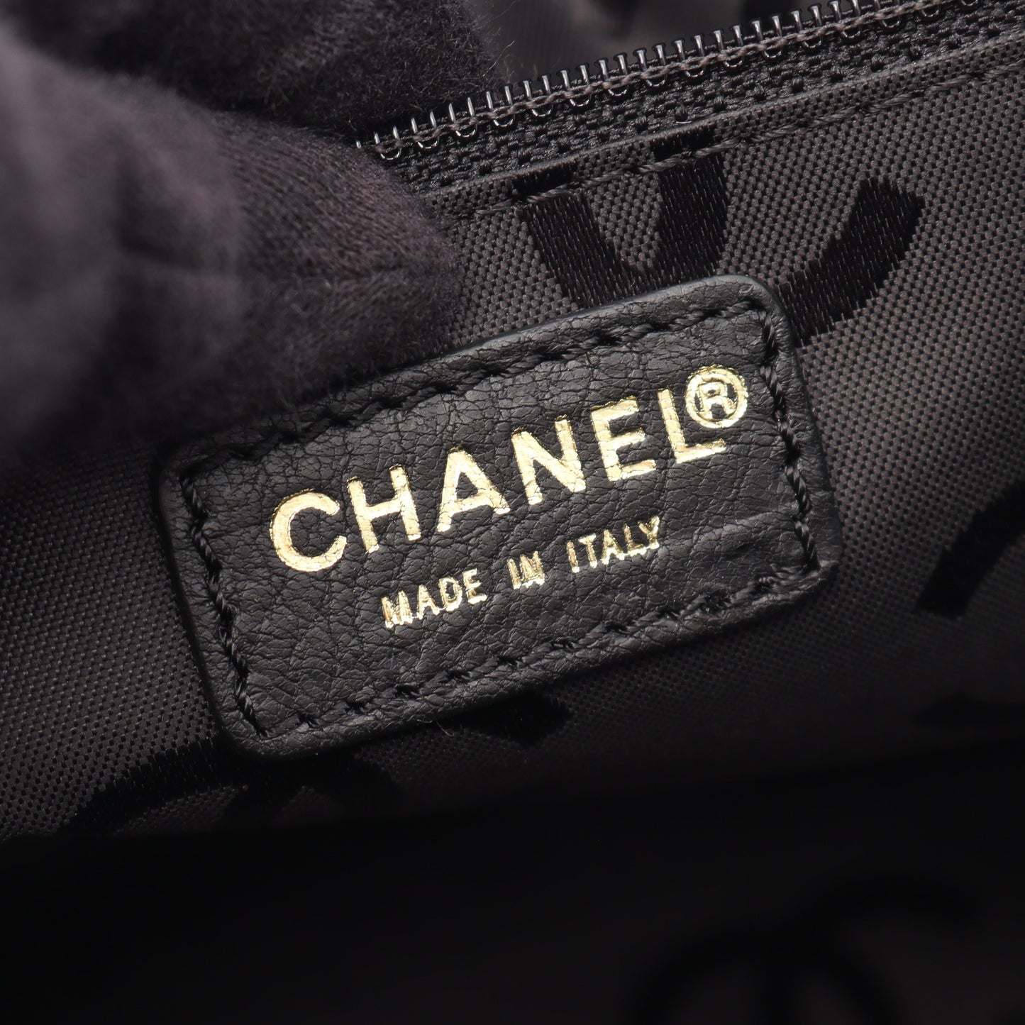 ココマーク ハンドバッグ トートバッグ レザー ブラック ゴールド金具 シャネル バッグ CHANEL