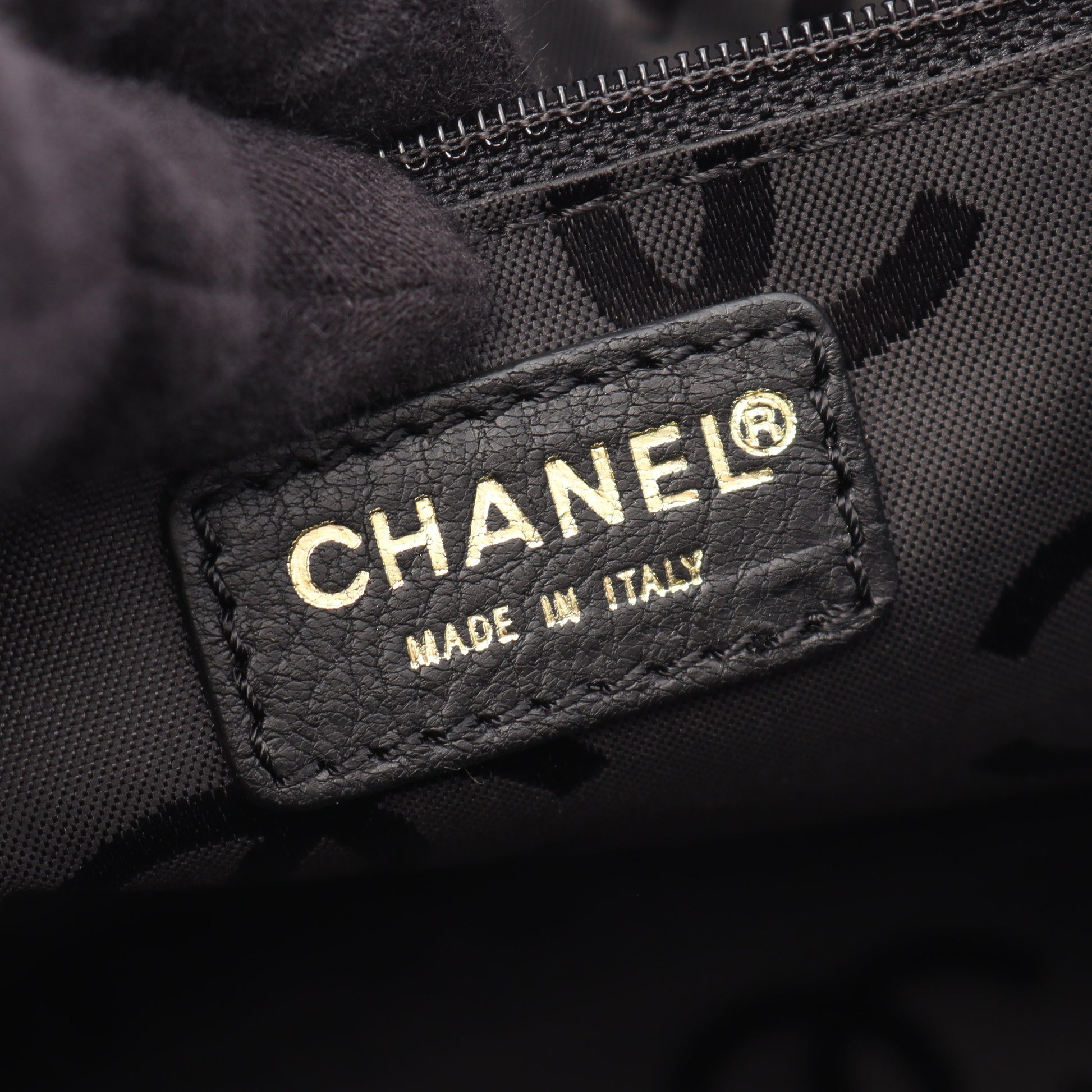 ココマーク ハンドバッグ トートバッグ レザー ブラック ゴールド金具 シャネル バッグ CHANEL