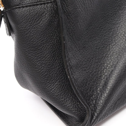 ココマーク ハンドバッグ トートバッグ レザー ブラック ゴールド金具 シャネル バッグ CHANEL