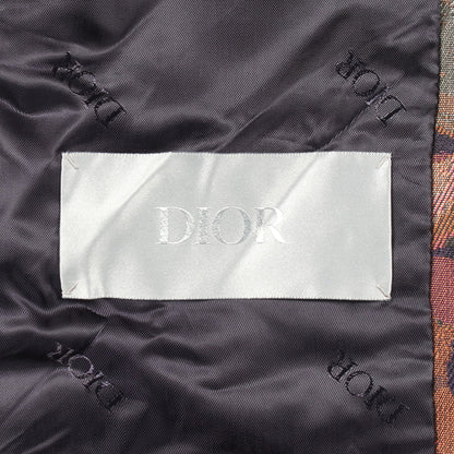 DIOR × PETER DOIG カモフラージュ ブルゾン ブラウン マルチカラー ディオール