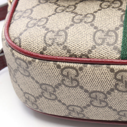 オフィディア スモール トップハンドルバッグ 2WAY ハンドバッグ PVC レザー ベージュ ブラウン ボルドー グッチ バッグ GUCCI