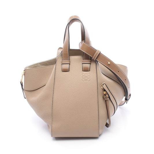 HAMMOCK SMALL ハンモック スモール ハンドバッグ レザー グレーベージュ ロエベ バッグ LOEWE