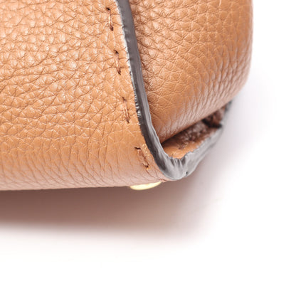 ピーカブー レギュラー 2WAY ハンドバッグ レザー ブラウン フェンディ バッグ FENDI