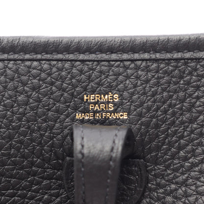 エヴリンTPM アマゾン ショルダーバッグ トリヨンクレマンス ブラック ゴールド金具 G刻印 エルメス バッグ HERMES
