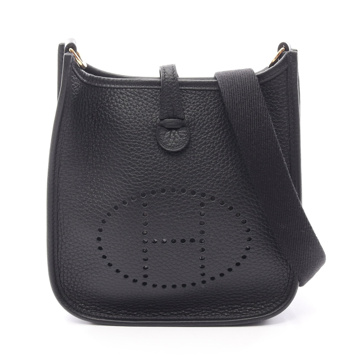 エヴリンTPM アマゾン ショルダーバッグ トリヨンクレマンス ブラック ゴールド金具 G刻印 エルメス バッグ HERMES