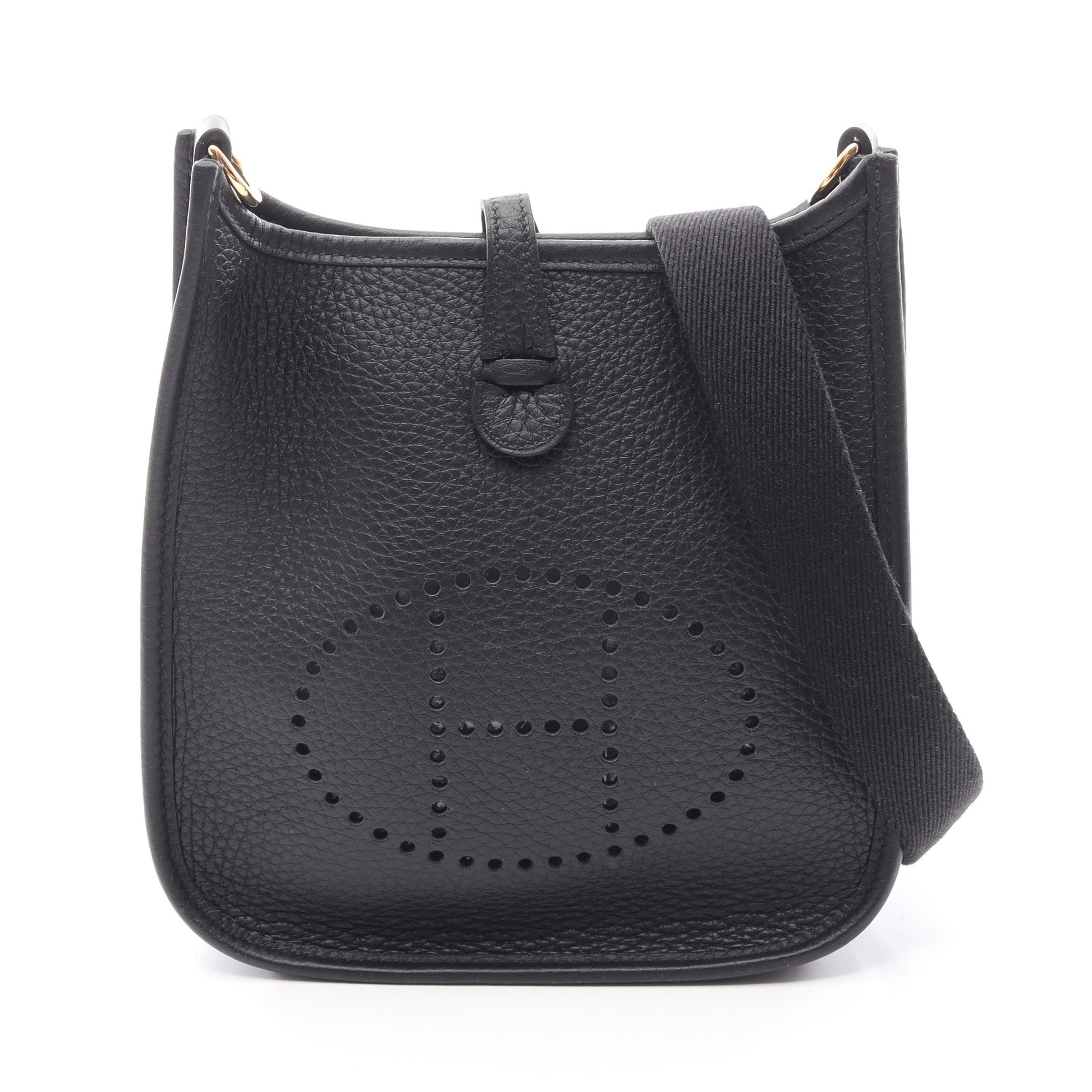 エヴリンTPM アマゾン ショルダーバッグ トリヨンクレマンス ブラック ゴールド金具 G刻印 エルメス バッグ HERMES