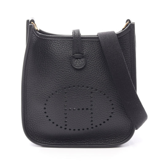 エヴリンTPM アマゾン ショルダーバッグ トリヨンクレマンス ブラック ゴールド金具 G刻印 エルメス バッグ HERMES