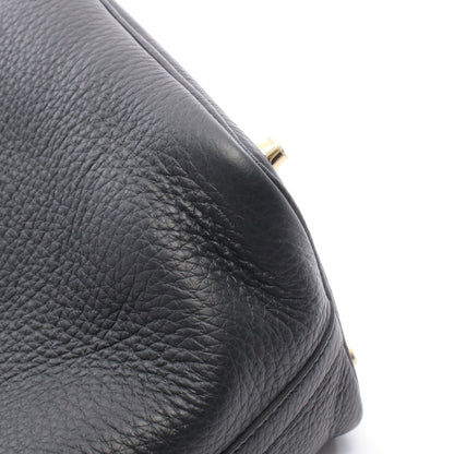 ピコタンロックPM ハンドバッグ トリヨンクレマンス ブラック ゴールド金具 K刻印 エルメス バッグ HERMES