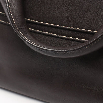 ブギーバッグ ハンドバッグ レザー ダークブラウン セリーヌ バッグ CELINE