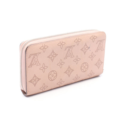 ジッピーウォレット マヒナ マグノリア ラウンドファスナー長財布 レザー ライトピンク ルイヴィトン