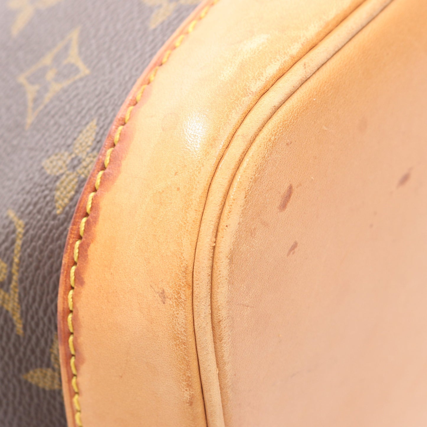 アルマPM モノグラム ハンドバッグ PVC レザー ブラウン ルイヴィトン バッグ LOUIS VUITTON