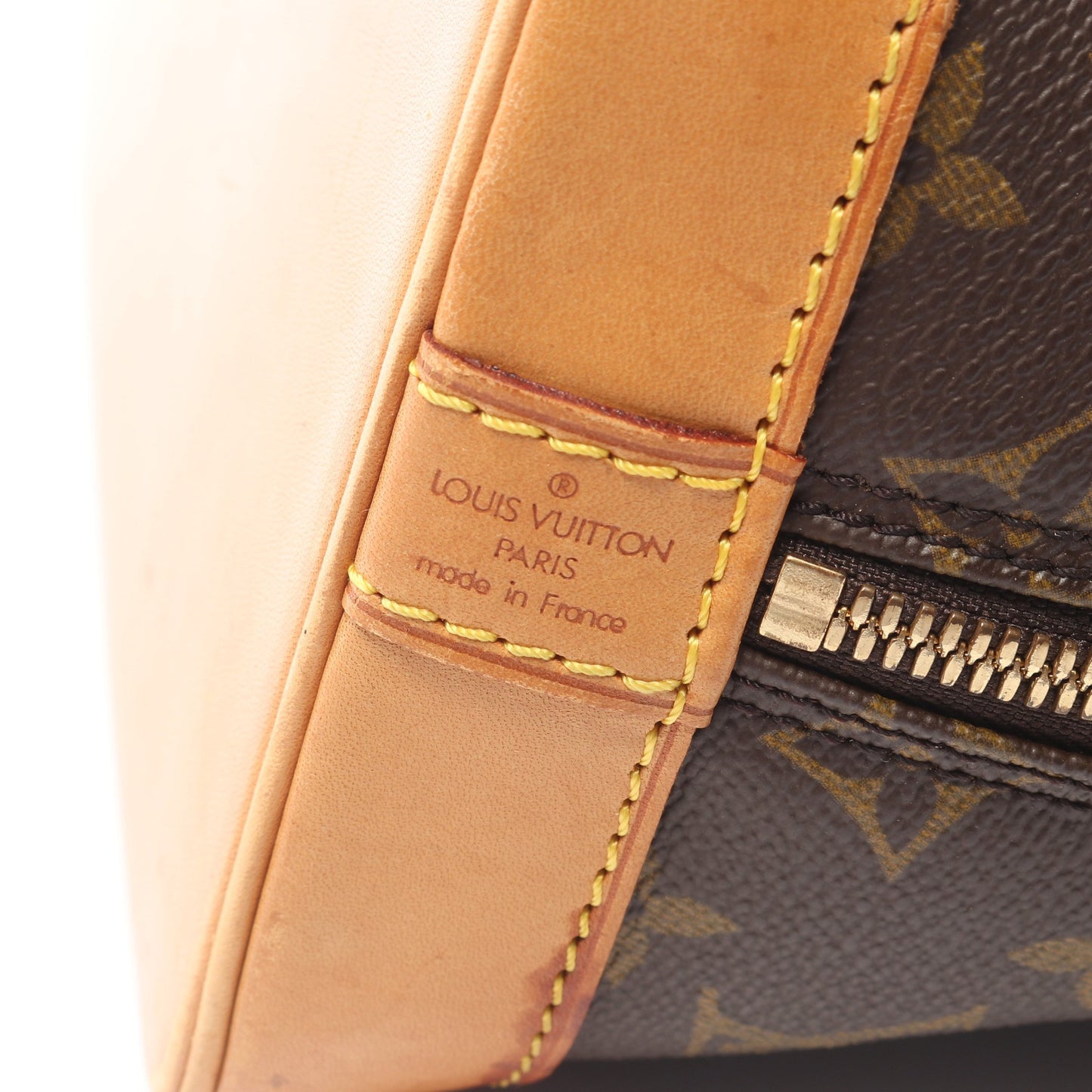アルマPM モノグラム ハンドバッグ PVC レザー ブラウン ルイヴィトン バッグ LOUIS VUITTON