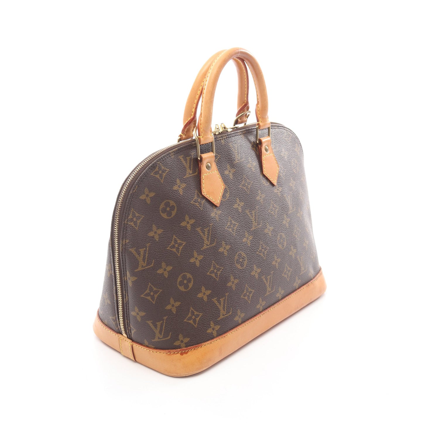 アルマPM モノグラム ハンドバッグ PVC レザー ブラウン ルイヴィトン バッグ LOUIS VUITTON