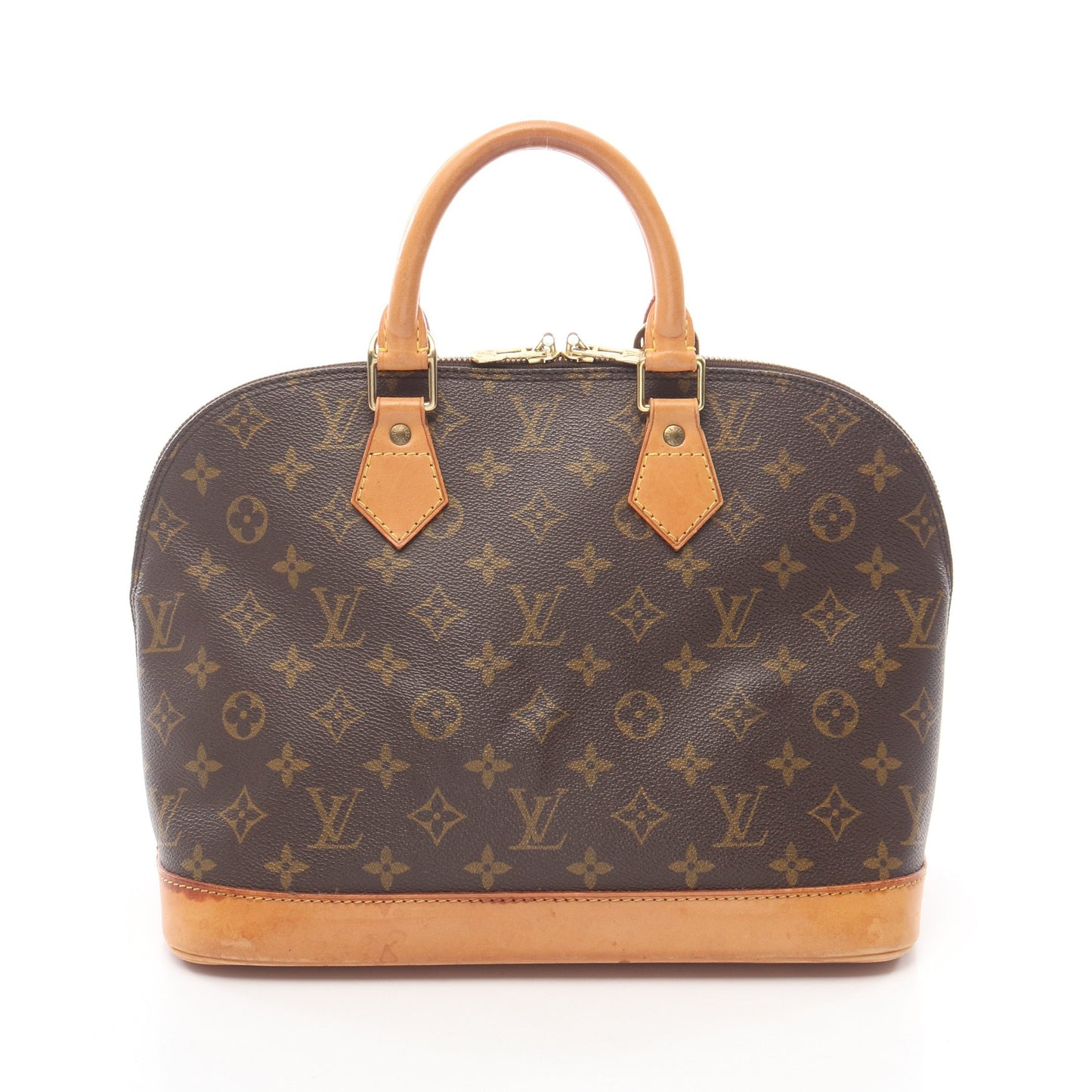 アルマPM モノグラム ハンドバッグ PVC レザー ブラウン ルイヴィトン バッグ LOUIS VUITTON