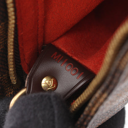 ルーピングGM ダミエエベヌ スペシャルオーダー ショルダーバッグ PVC レザー ブラウン ルイヴィトン バッグ LOUIS VUITTON