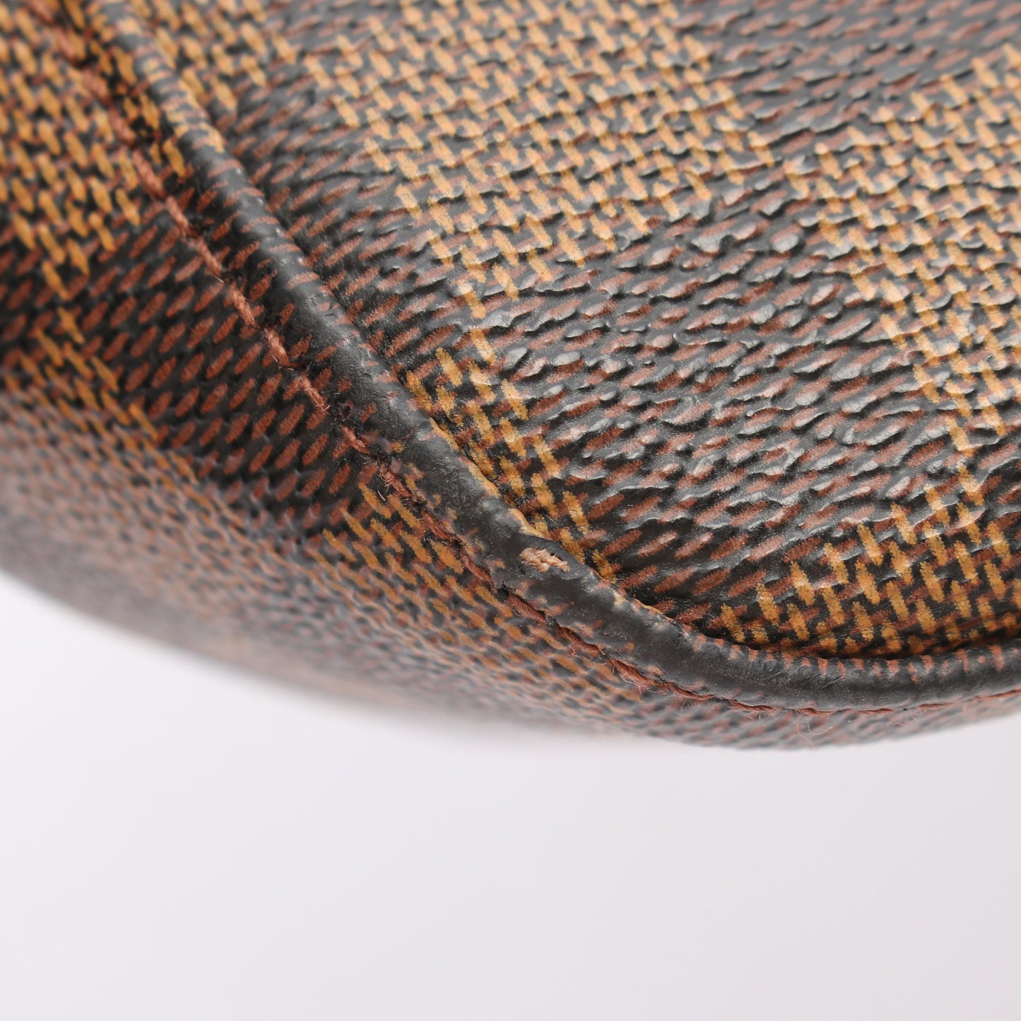 ルーピングGM ダミエエベヌ スペシャルオーダー ショルダーバッグ PVC レザー ブラウン ルイヴィトン バッグ LOUIS VUITTON