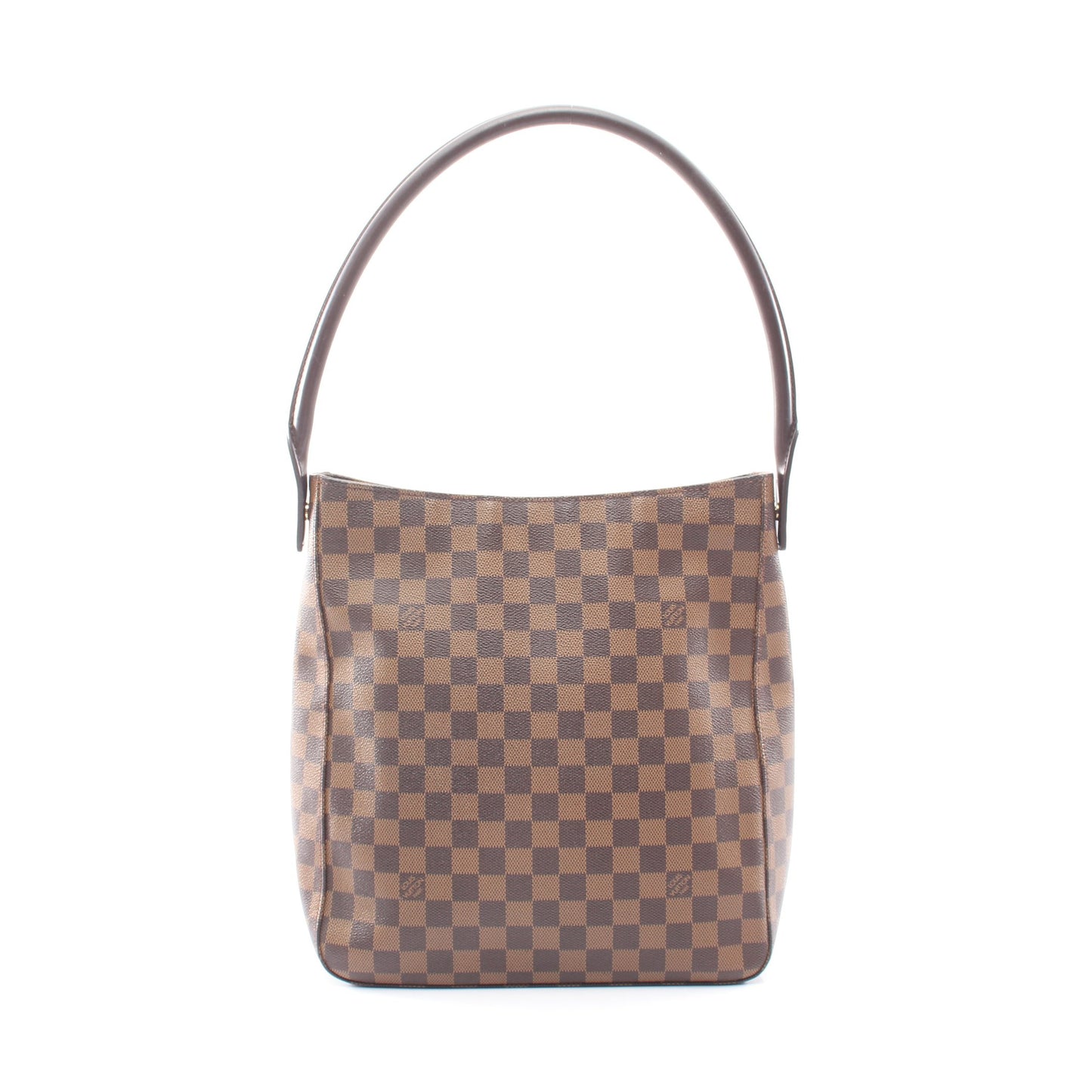 ルーピングGM ダミエエベヌ スペシャルオーダー ショルダーバッグ PVC レザー ブラウン ルイヴィトン バッグ LOUIS VUITTON