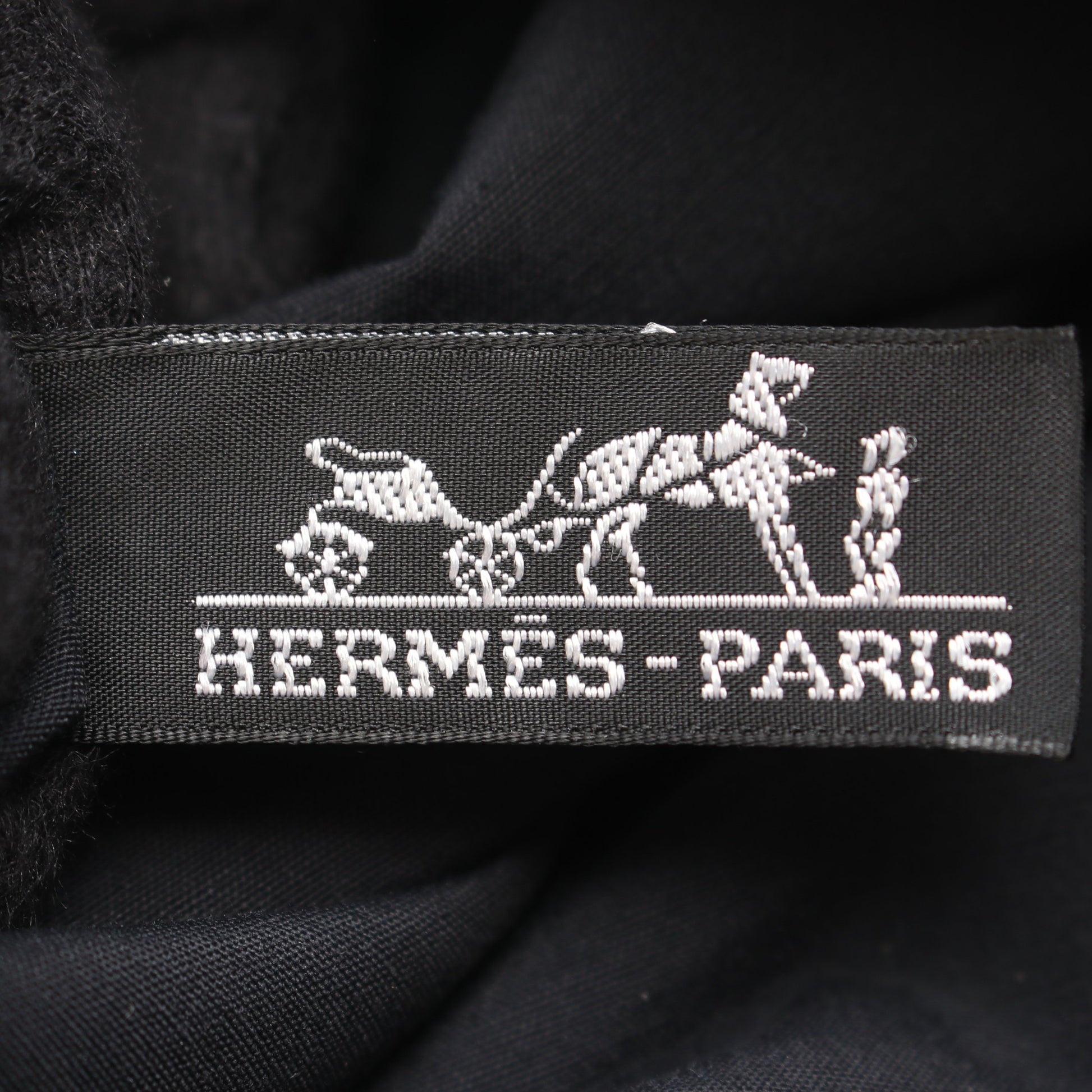 エールライン カバス ハンドバッグ トートバッグ ナイロンキャンバス ダークグレー シルバー金具 エルメス バッグ HERMES
