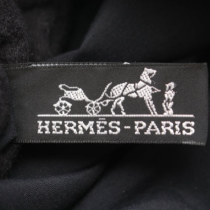 エールライン カバス ハンドバッグ トートバッグ ナイロンキャンバス ダークグレー シルバー金具 エルメス バッグ HERMES