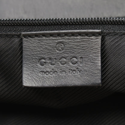 GGキャンバス ハンドバッグ トートバッグ キャンバス レザー ブラック グッチ バッグ GUCCI
