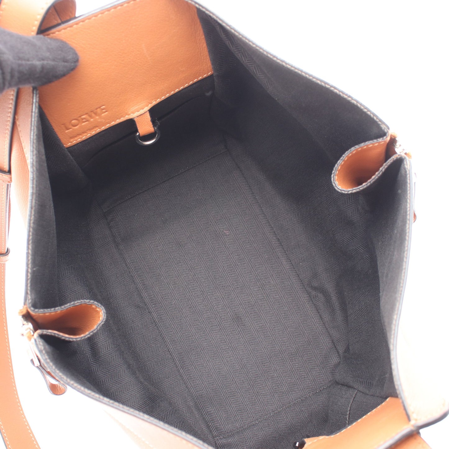 HAMMOCK SMALL ハンモック スモール 2WAY ハンドバッグ レザー ブラウン ロエベ バッグ LOEWE