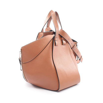 HAMMOCK SMALL ハンモック スモール 2WAY ハンドバッグ レザー ブラウン ロエベ バッグ LOEWE