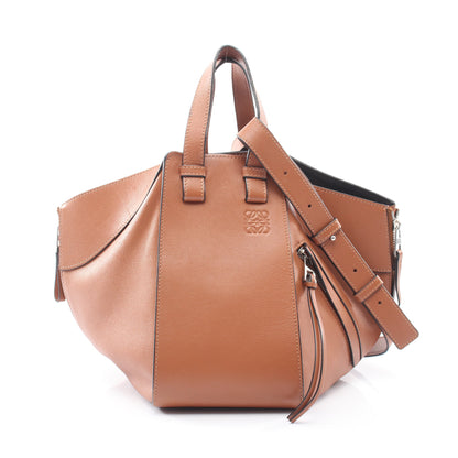 HAMMOCK SMALL ハンモック スモール 2WAY ハンドバッグ レザー ブラウン ロエベ バッグ LOEWE
