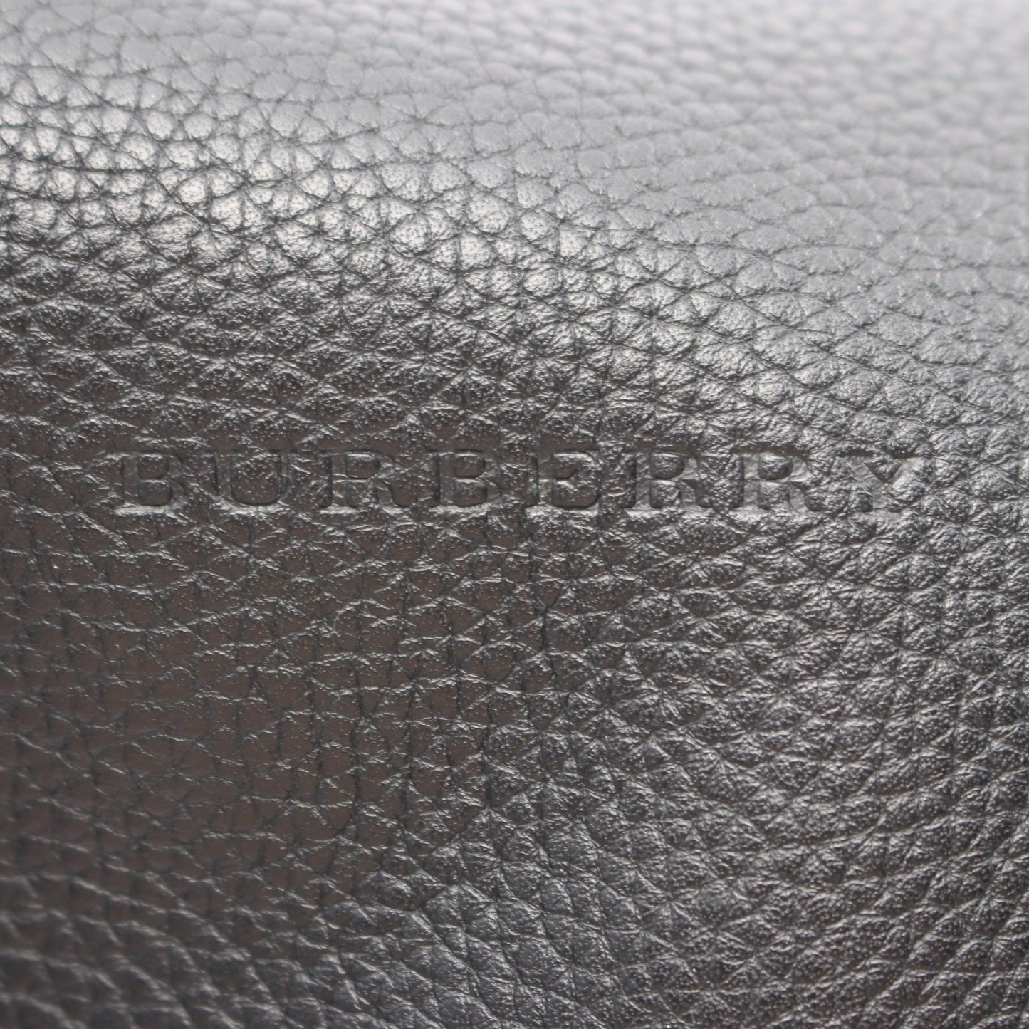 ドローストリング ワンショルダーバッグ レザー ブラック バーバリー バッグ BURBERRY