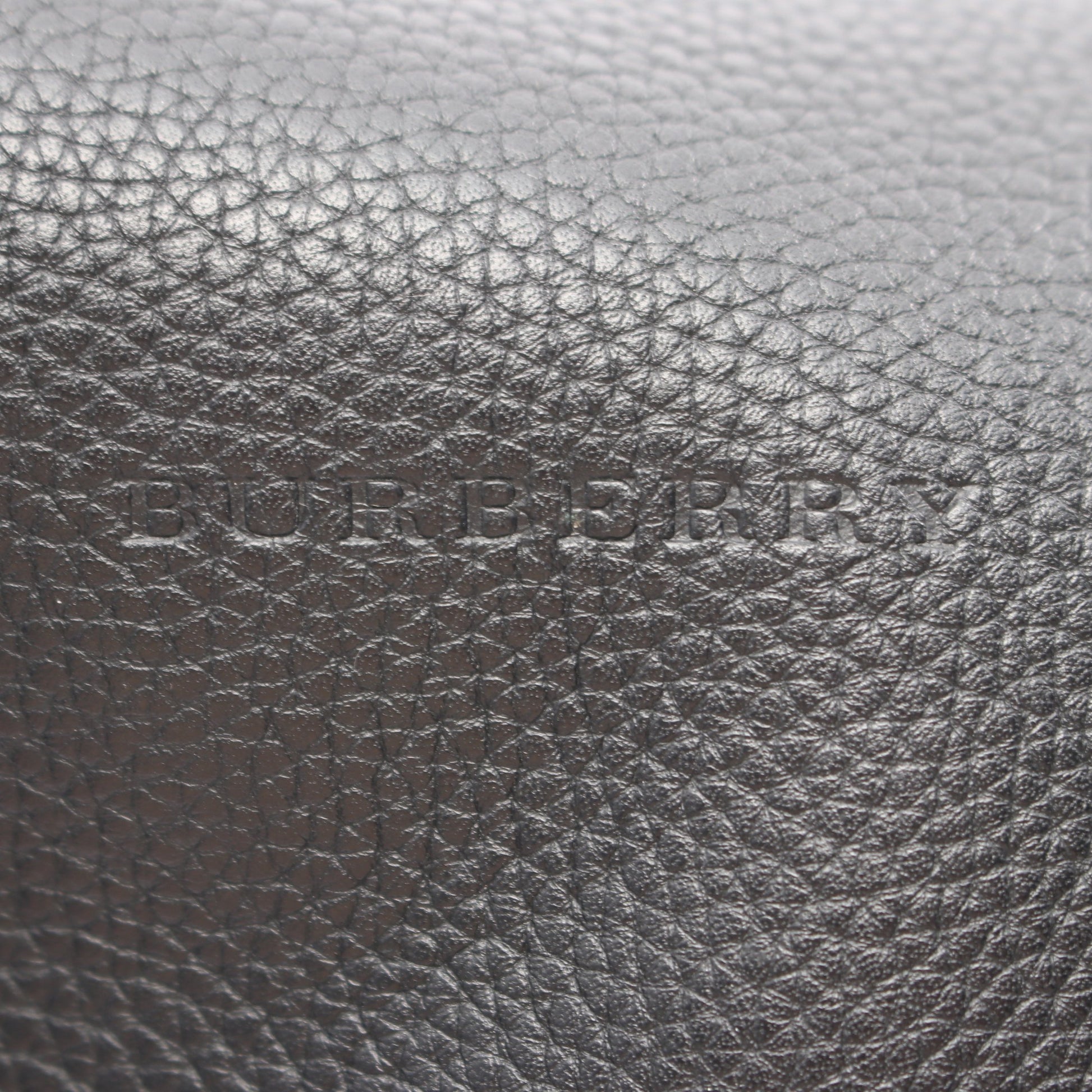 ドローストリング ワンショルダーバッグ レザー ブラック バーバリー バッグ BURBERRY
