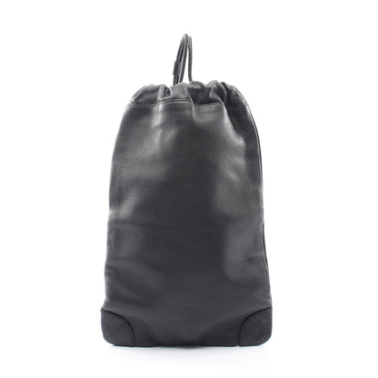 ドローストリング ワンショルダーバッグ レザー ブラック バーバリー バッグ BURBERRY
