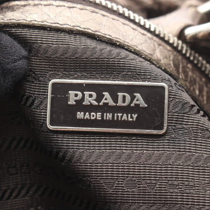 VIT.DAINO ショルダーバッグ トートバッグ レザー ブロンズ プラダ バッグ PRADA